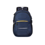 Large Blue Laptop Backpack with Rain Cover