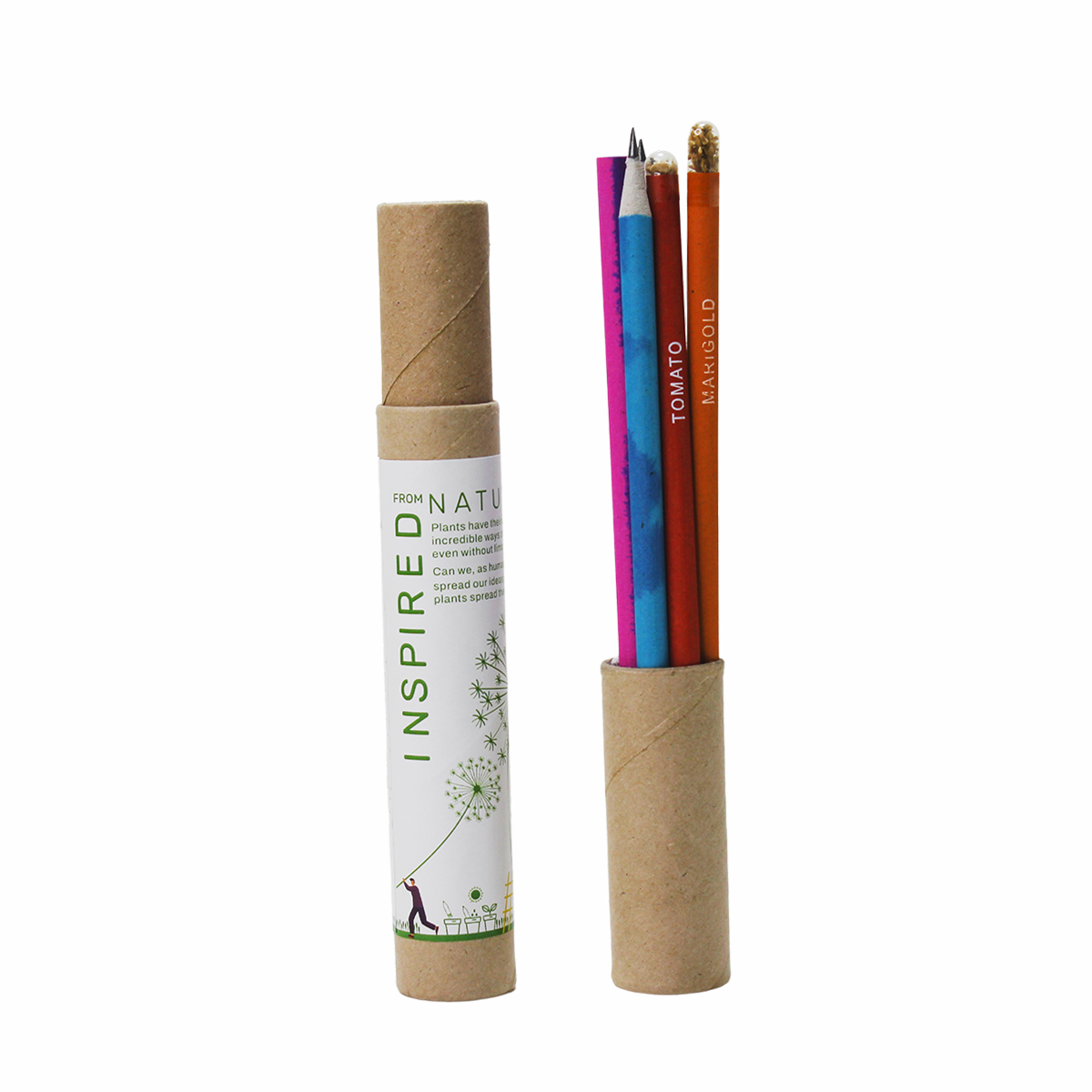 Plantable Seed Pencil Set of (12pcs)