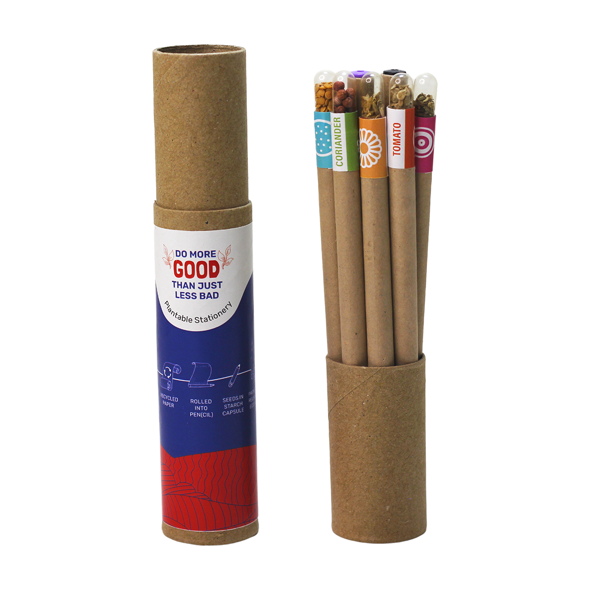 Plantable Colour Pen Set (7pcs)