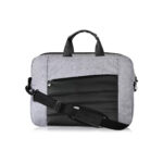 Premium Grey Laptop Messenger Bag