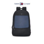 Tommy Hilfiger Carrows Black Navy Laptop Backpack