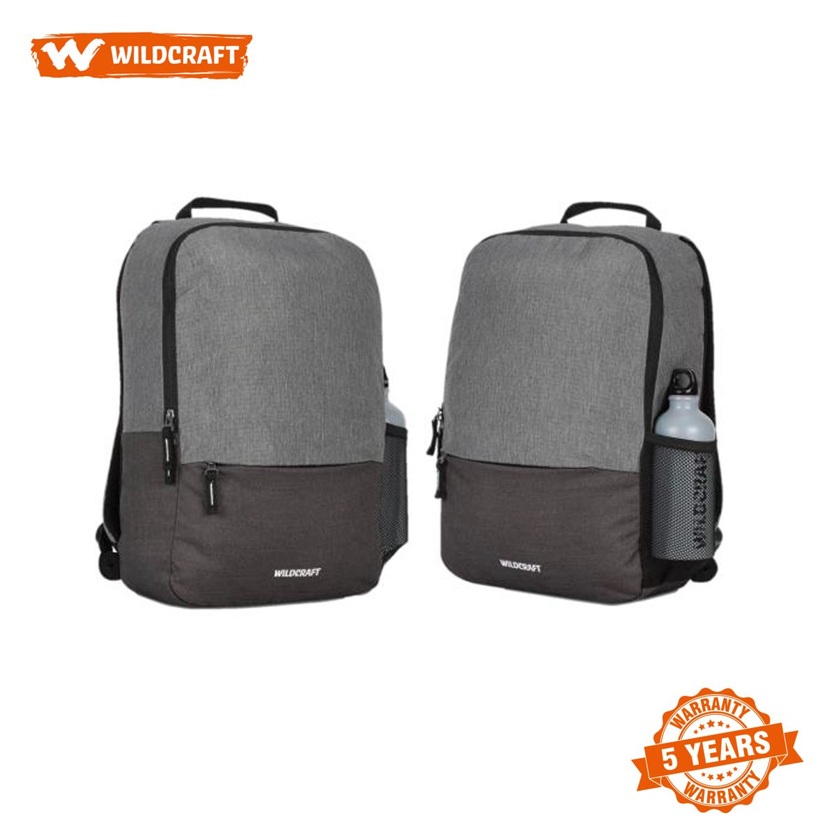 Wild Craft Grey Transit Backpack