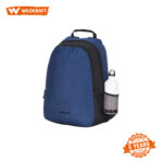 Wild Craft Blue Black Laptop Backpack