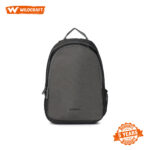 Wild Craft Grey Black Laptop Backpack