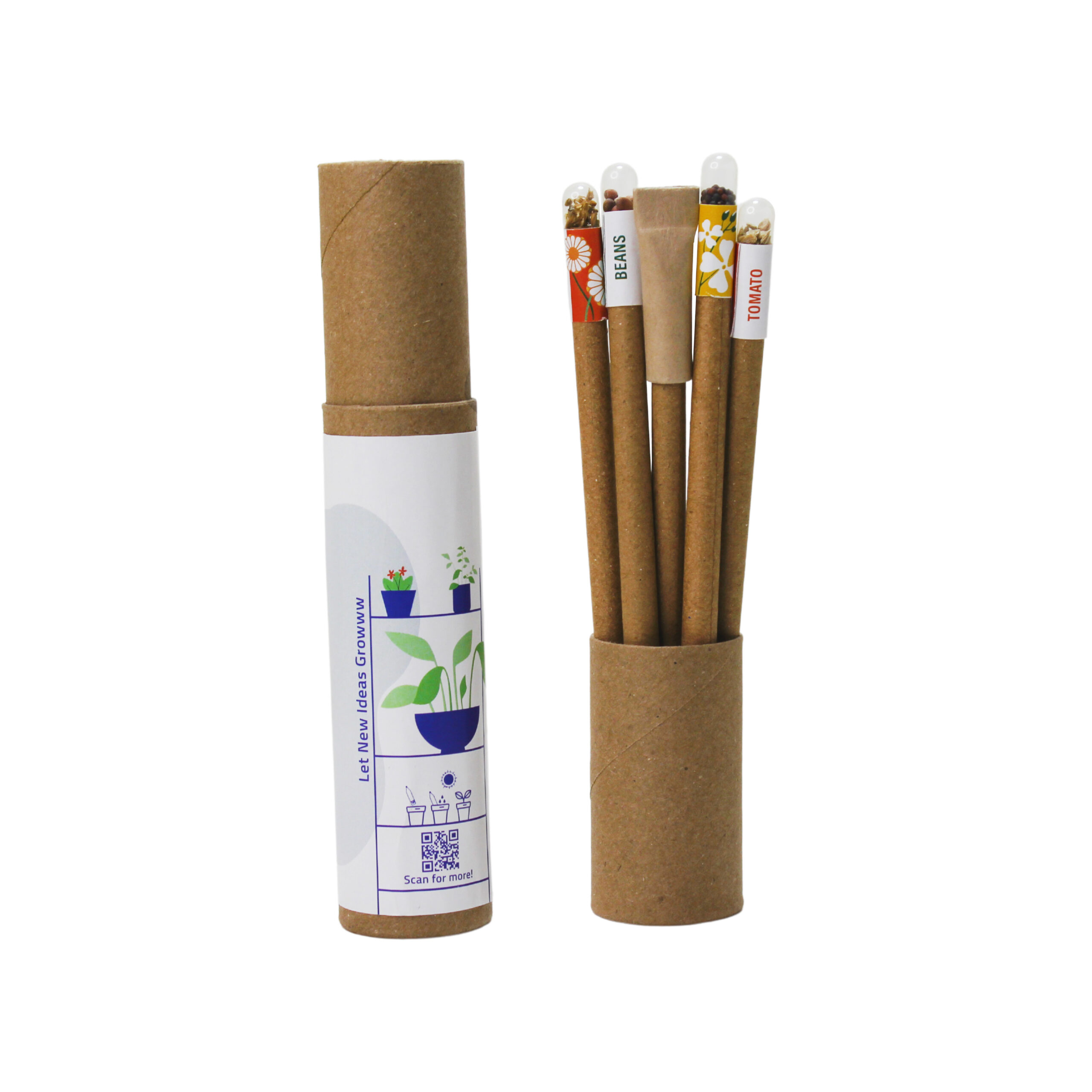 Plantable Anti Plastic Seed Pen Set (5pcs)