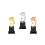 Designer 2 Star metal trophy