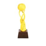 Globe Resin Trophy with Wooden base
