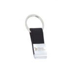 Adana Black Leatherite Key Chain