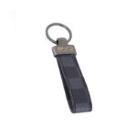 Gunny Black Leatherite Key Chain