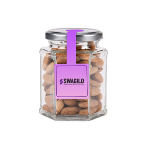 Customised Almond Jar 100 Grms