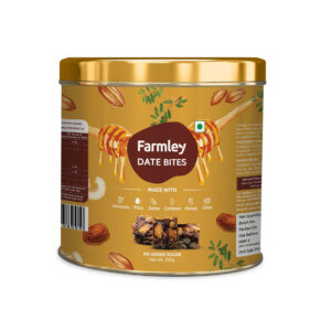 Farmley Premium Date Bites Dry Fruit Barfi Healthy and Delicious Sweets Gift Pack 200 gram