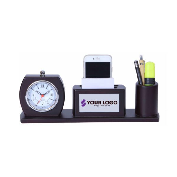 Table top with Watch , Mobile Stand , Memo Pad & Pen