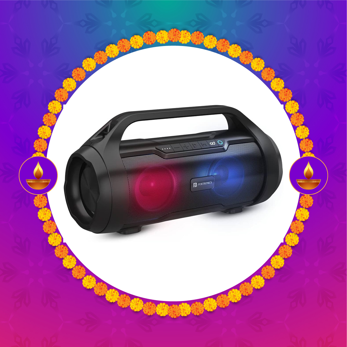 Bluetooth Speakers for Diwali Gifts Portronics, Boat, Noise