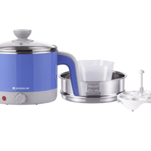 Wonder Chef LUXE Multicook Stainless Steel Electric Kettle