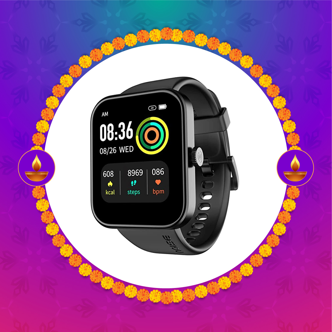 Smart Watch for Diwali Gift Noise BoAt Firebolt